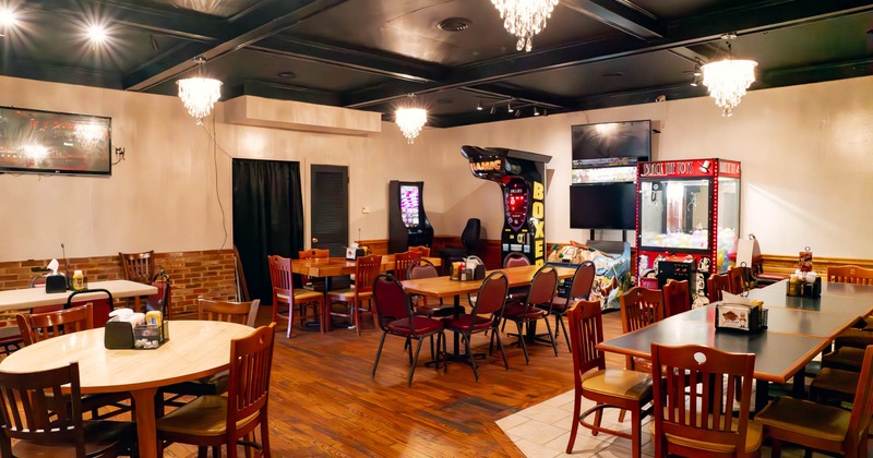 Interior, dining area