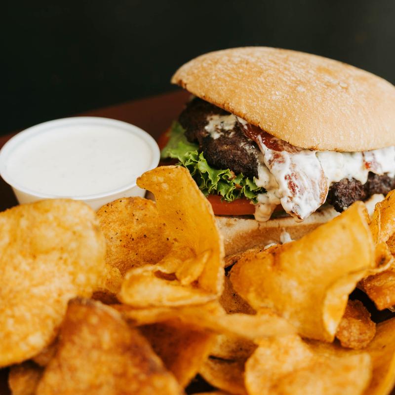 menu item 1 of 14, Black & Bleu Burger