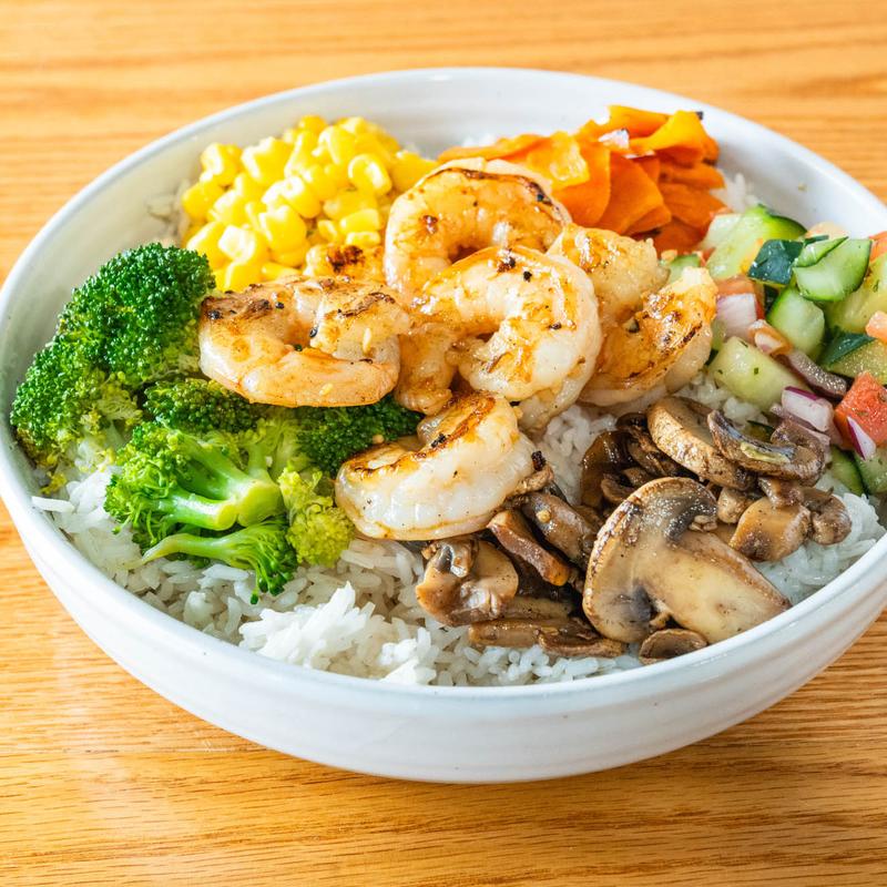 menu item 5 of 12, Garlic Butter Shrimp Bowl