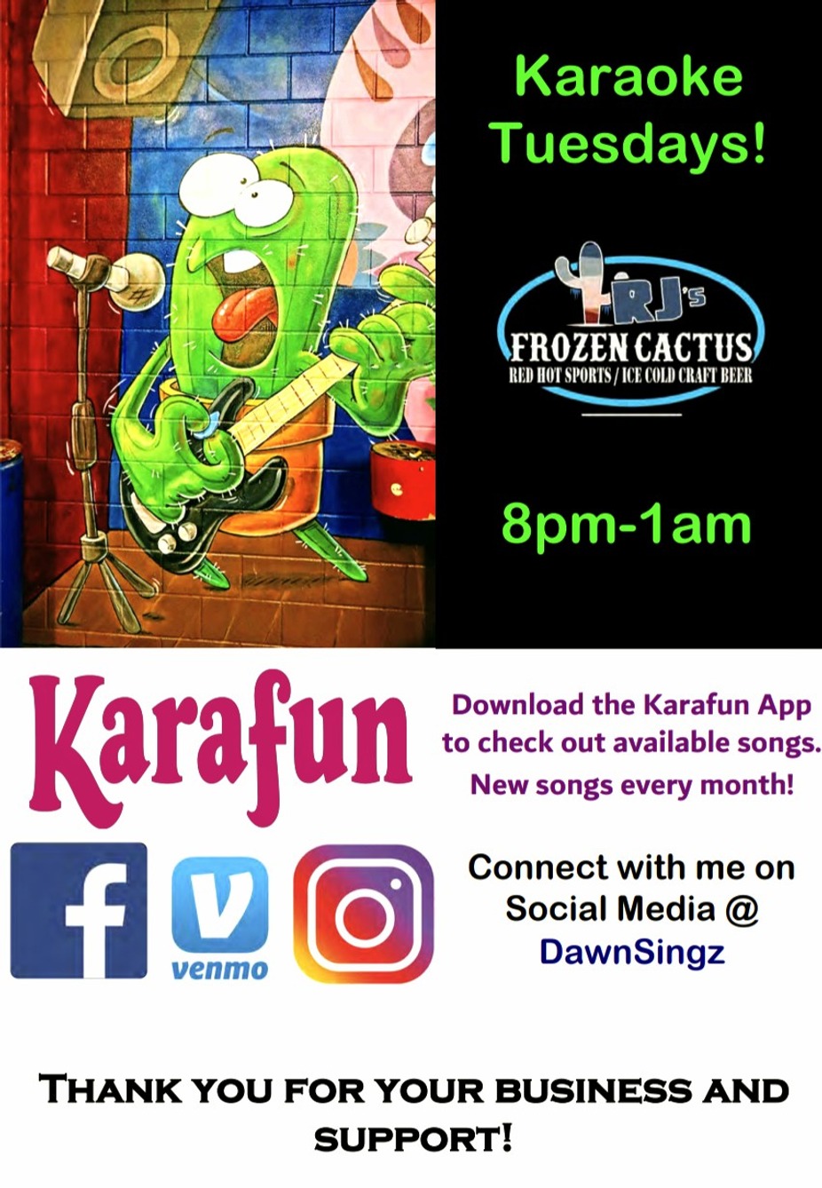 Kevin Greene Karaoke fridays event photo