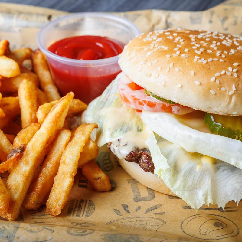 menu item 5 of 9, The Jr. Combo