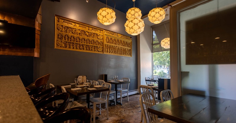 View of a dining space