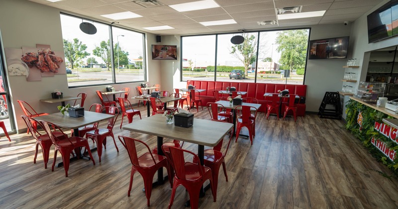 Interior dining area