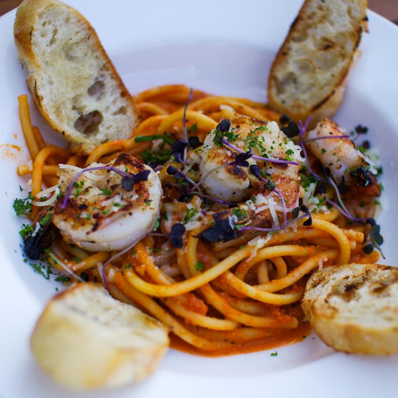 Shrimp Bucatini photo