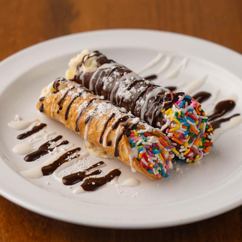 menu item 9 of 9, Cannoli