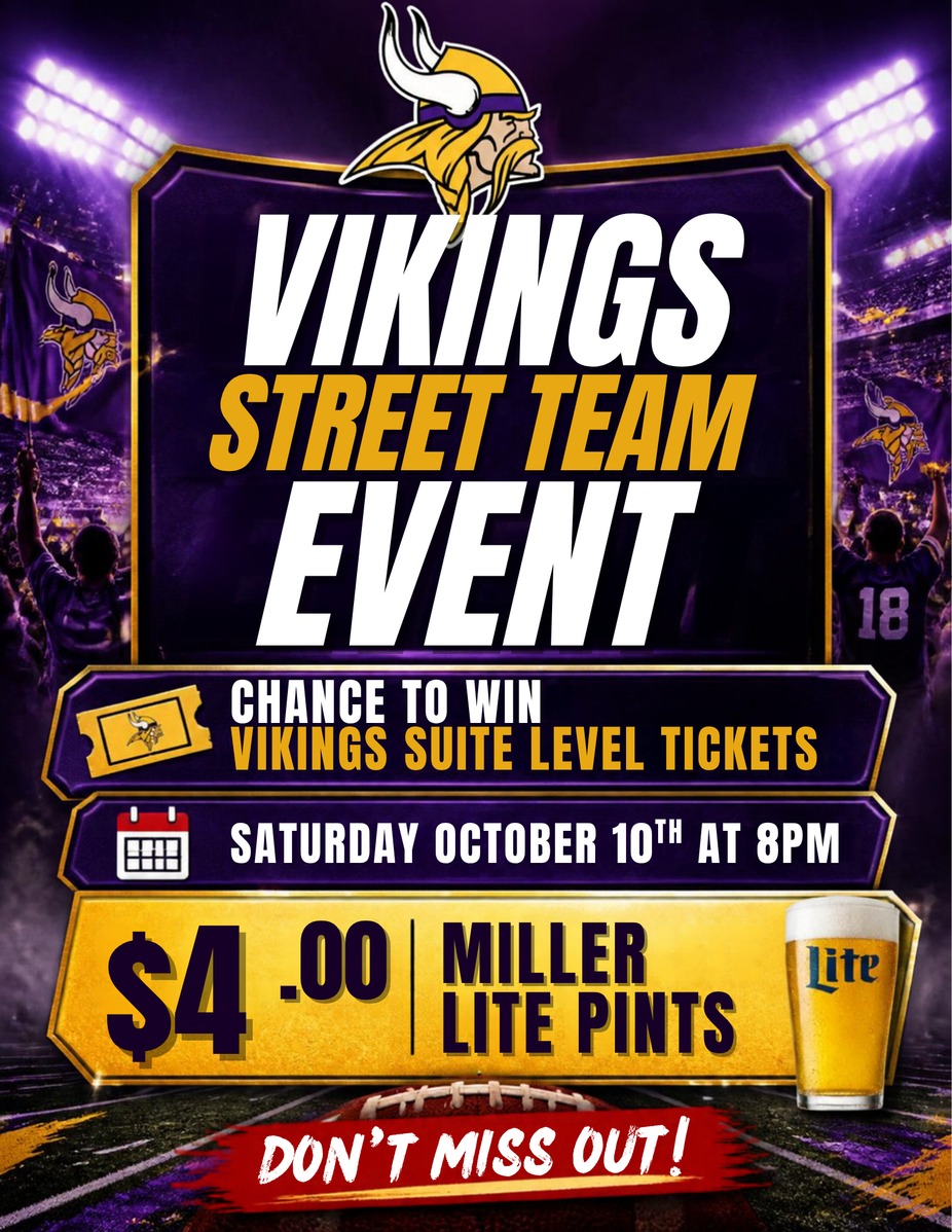 WIN VIKINGS TICKETS event photo