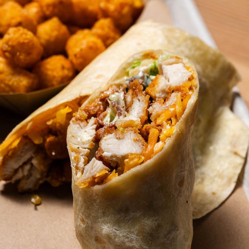 menu item 8 of 9, Chicken Bacon Ranch Wrap
