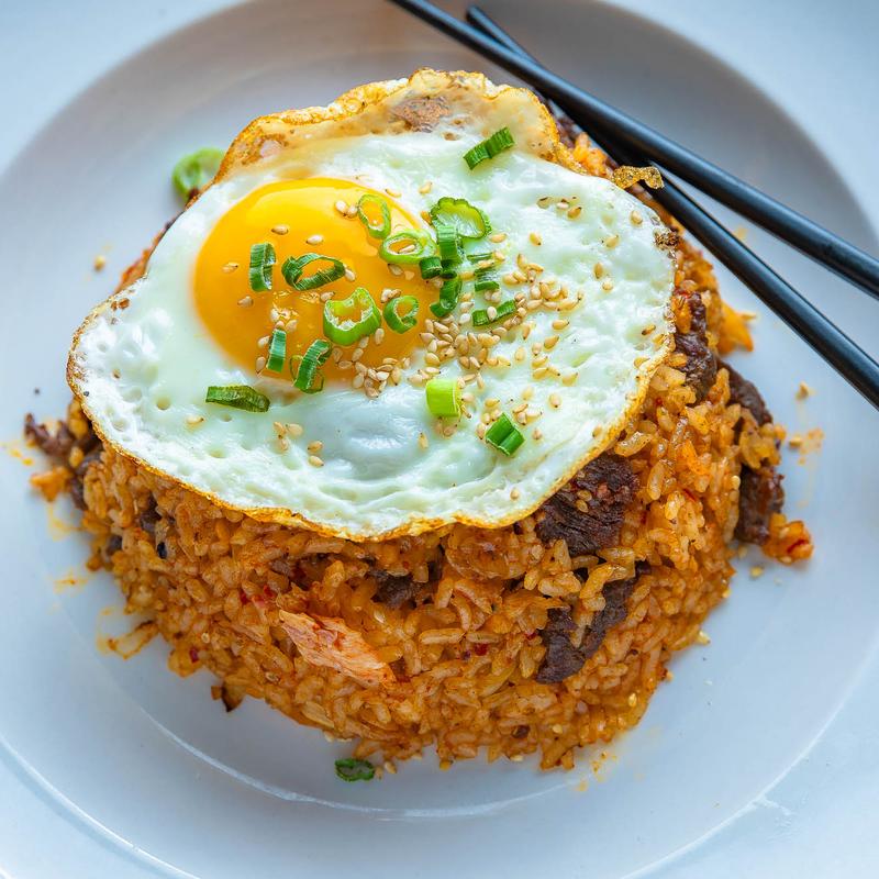 Kimchi Fried Rice w. Chicken photo