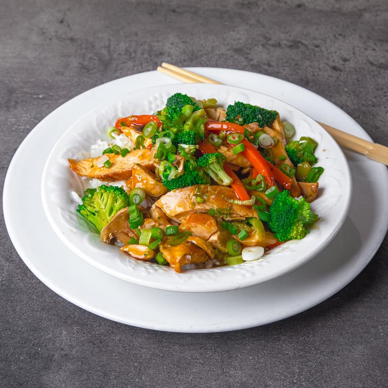 menu item 45 of 111, Teriyaki Grilled Chicken Mini Bowl