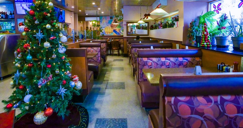 Interior, seating area