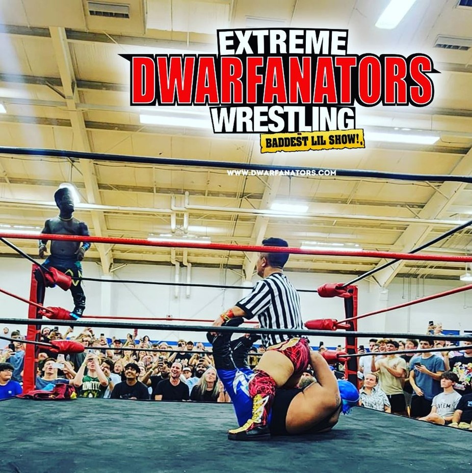 Dwarfanators wrestling event photo