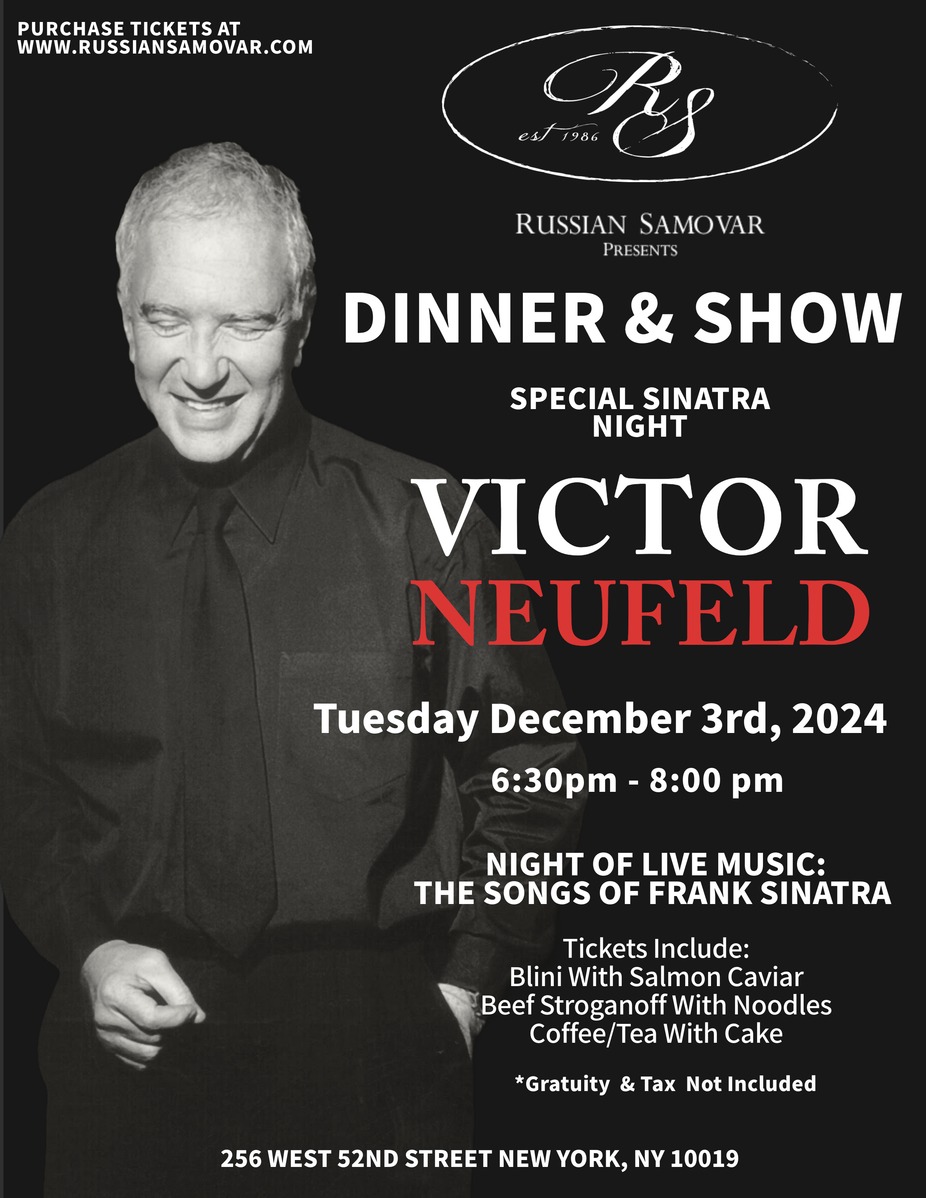 Dinner & Show Presents Victor Neufeld event photo