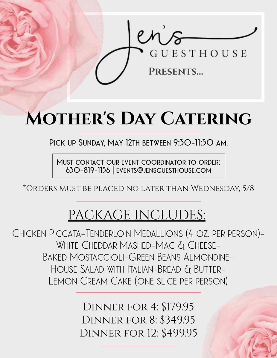 Mother's Day Catering event photo