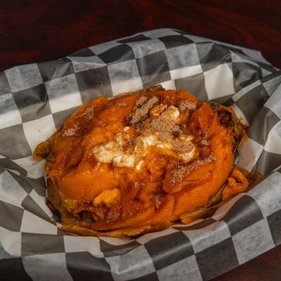 Smoked Sweet Potato.