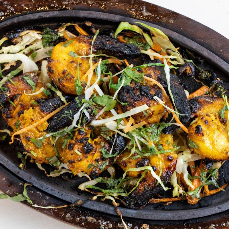 menu item 8 of 16, Lasuni Jhinga Shrimp