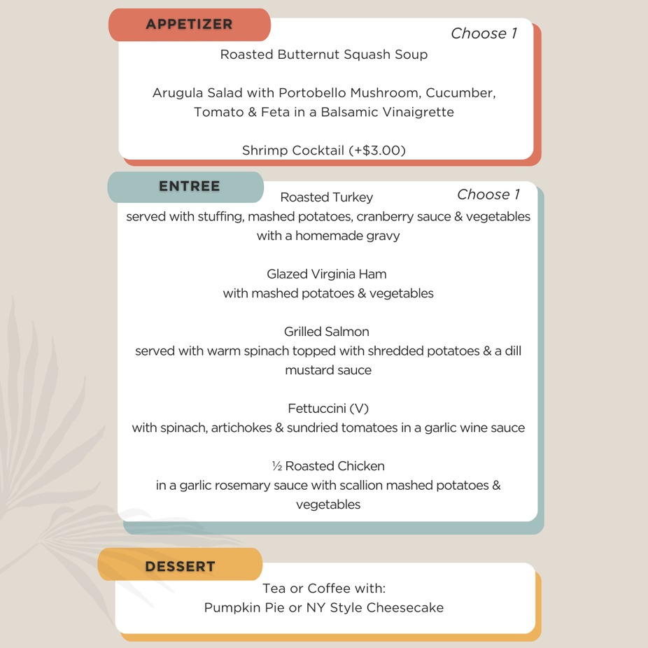 Thanksgiving event photo