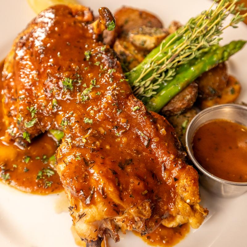 Split Roasted Marinated Fresh Amish Chicken photo