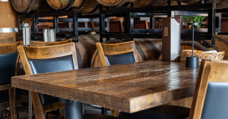 Interior dining area