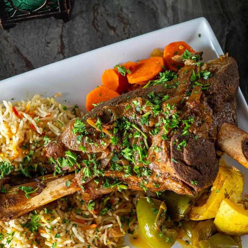 menu item 7 of 12, Lamb Shank