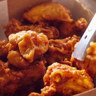 Korean Fried Chicken in a box.