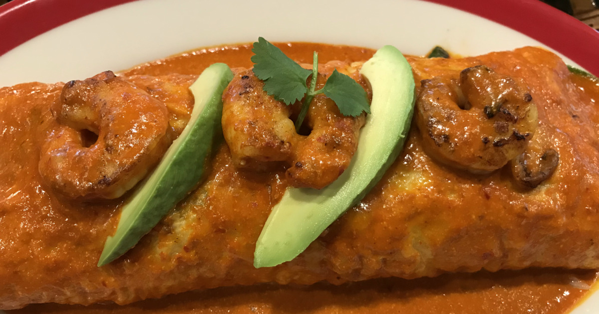 Burrito enchilada