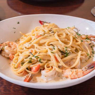 Linguini Scampi.