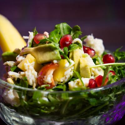 Shrimp skinny ceviche served in a stemmed glass.