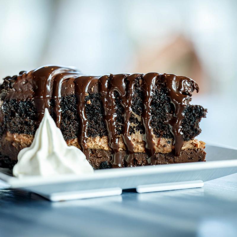 menu item 11 of 11, Chocolate Toffee Mousse Cake