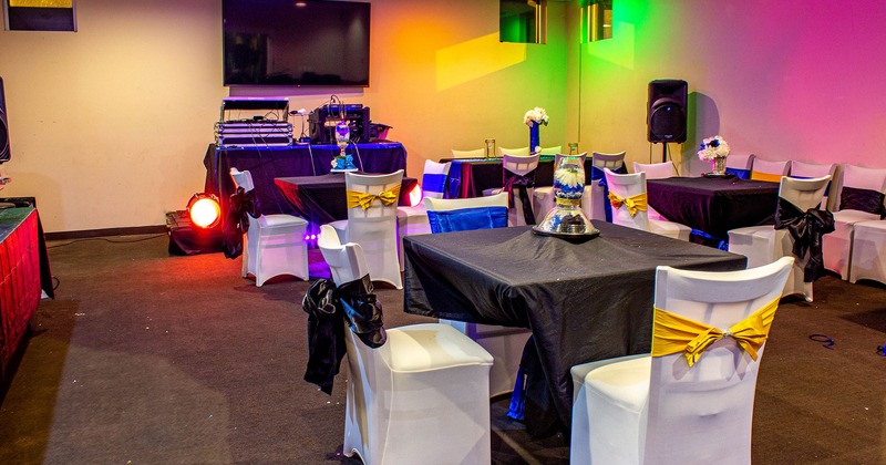 Interior, room for private parties