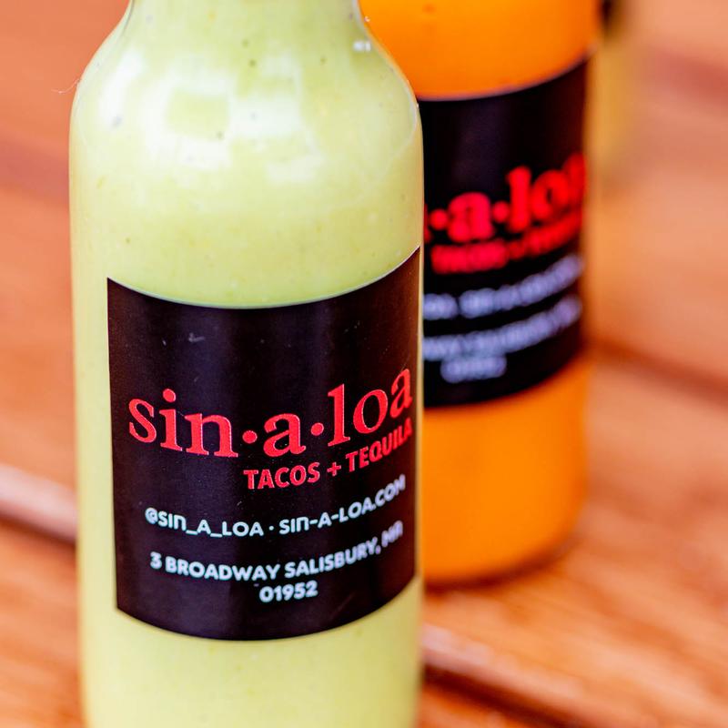 A Bottle of Jalapeno Hot Sauce photo