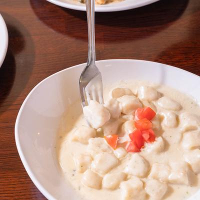 Gnocchi Gorgonzola.