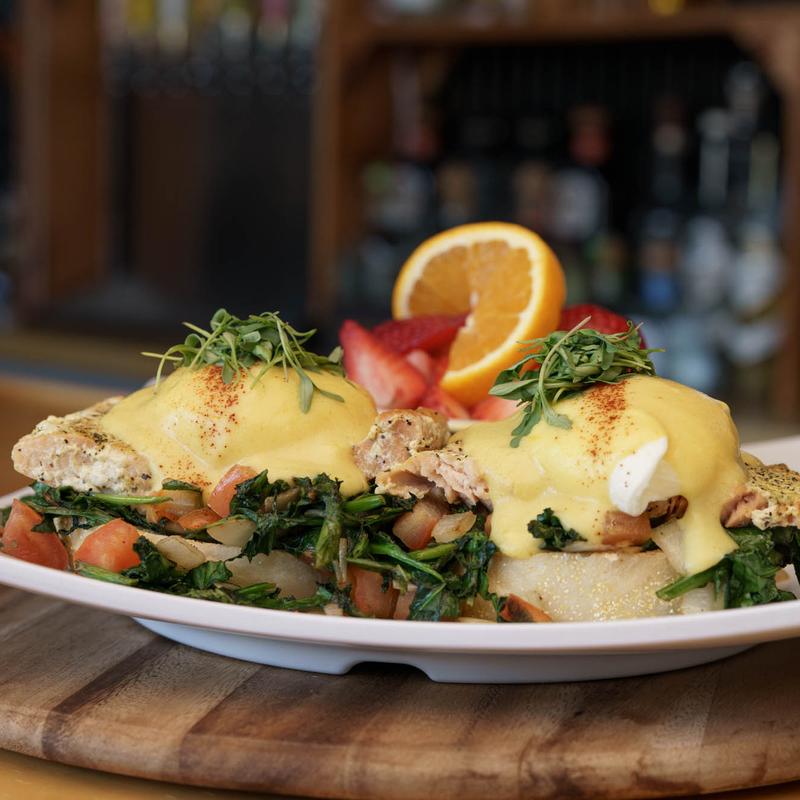 Salmon Benedict photo