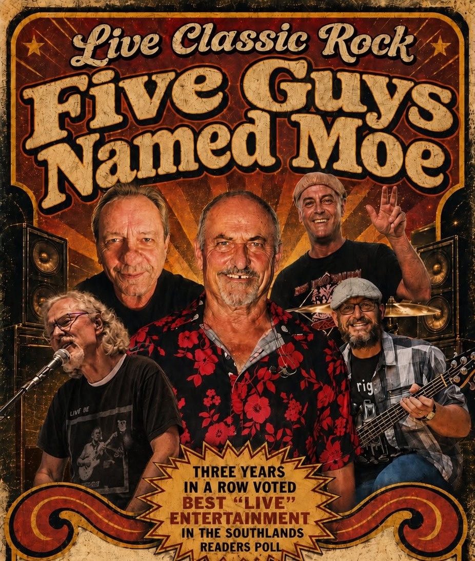 Five Guys Named Moe event photo