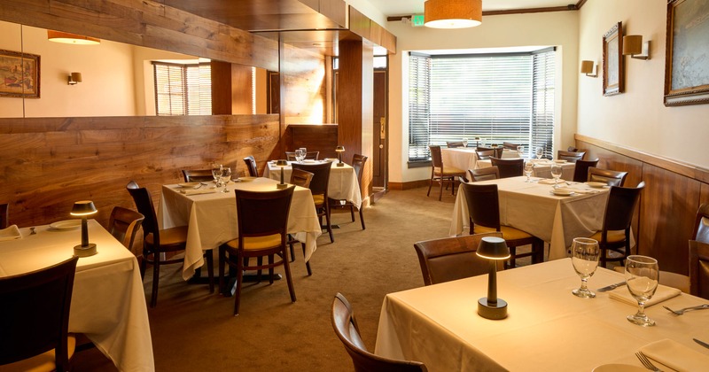 Interior seating area