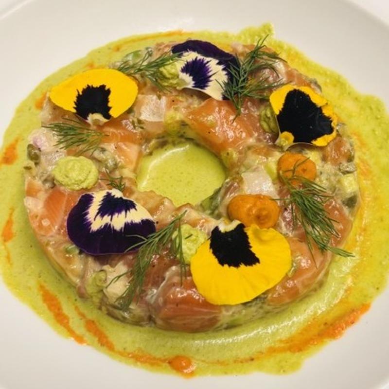Salmon Curry Tartar photo