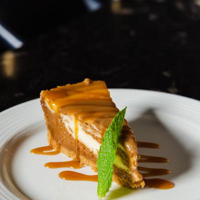Sea Salt Caramel Cheesecake