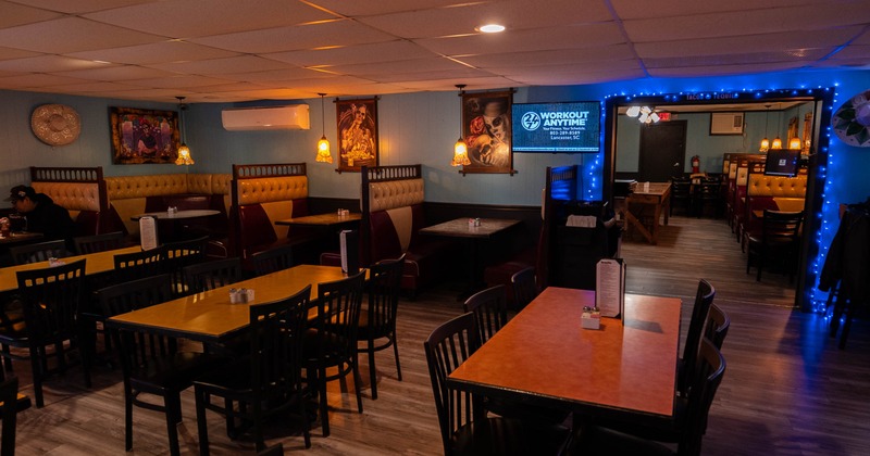 Interior dining space