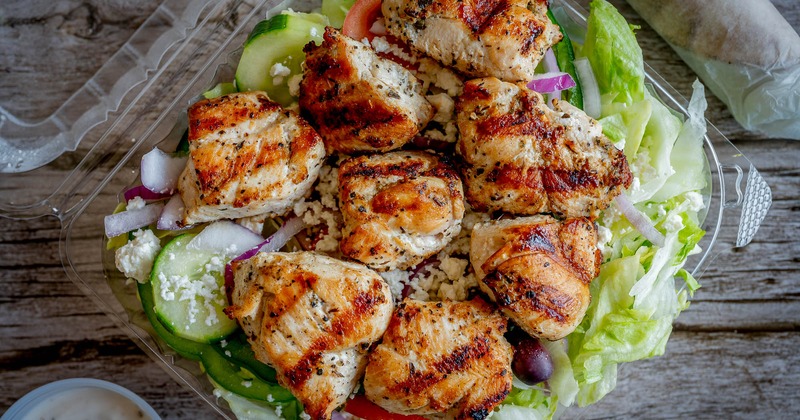 Grilled chicken salad