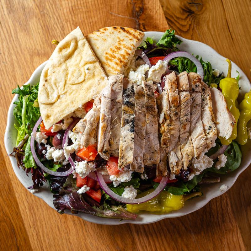 menu item 8 of 40, Chicken Greek Salad