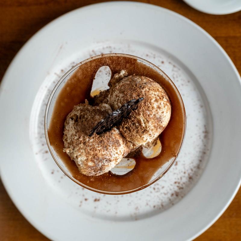 menu item 10 of 10, Tiramisu