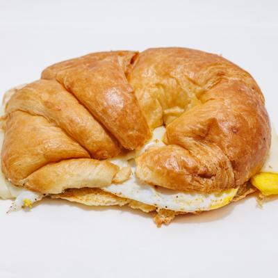 Egg & Cheese on Croissant.
