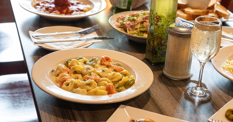 Tables ready for guests