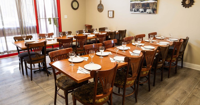 Interior seating area