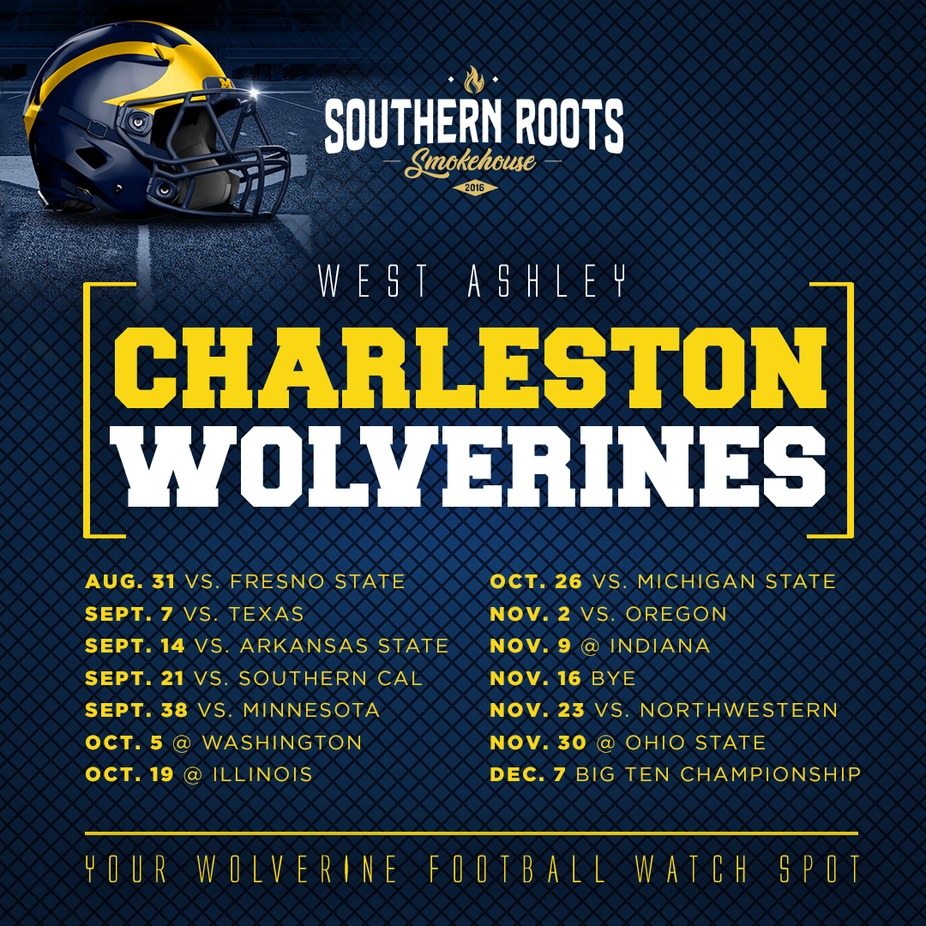 Charleston Wolverines Watch Spot event photo