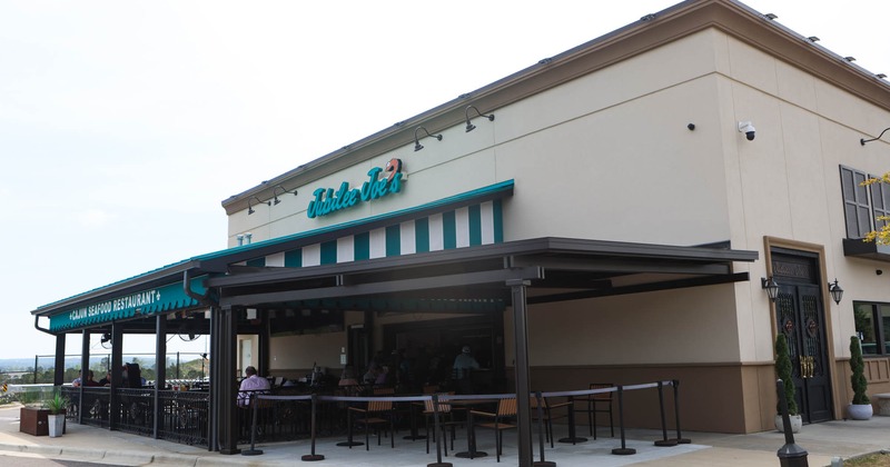 Exterior, seating and dinning area