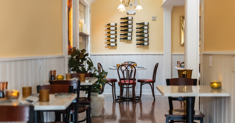 Interior, seating area