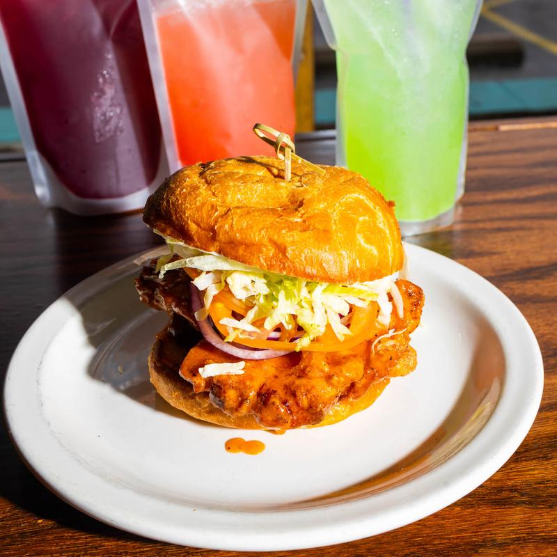 Honey Hot Fried Chicken Sandwich photo