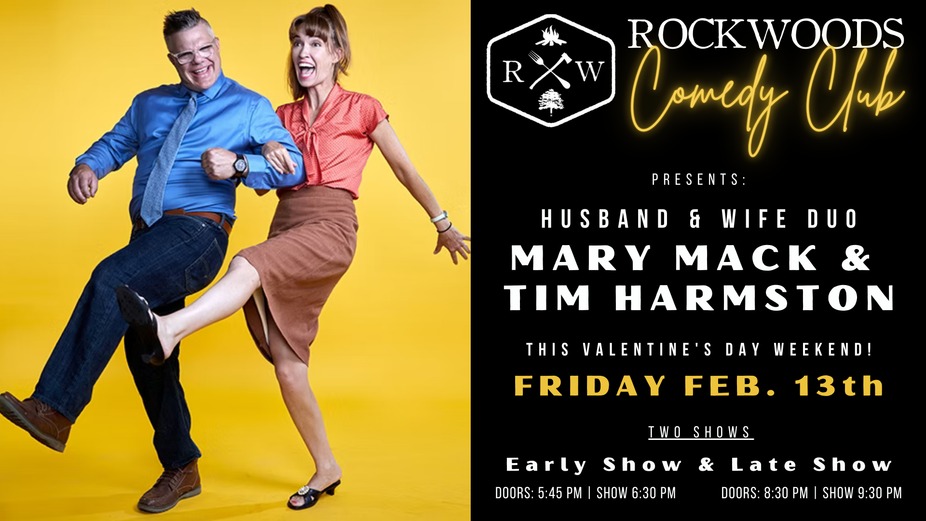 Mary Mack & Tim Harmston event photo