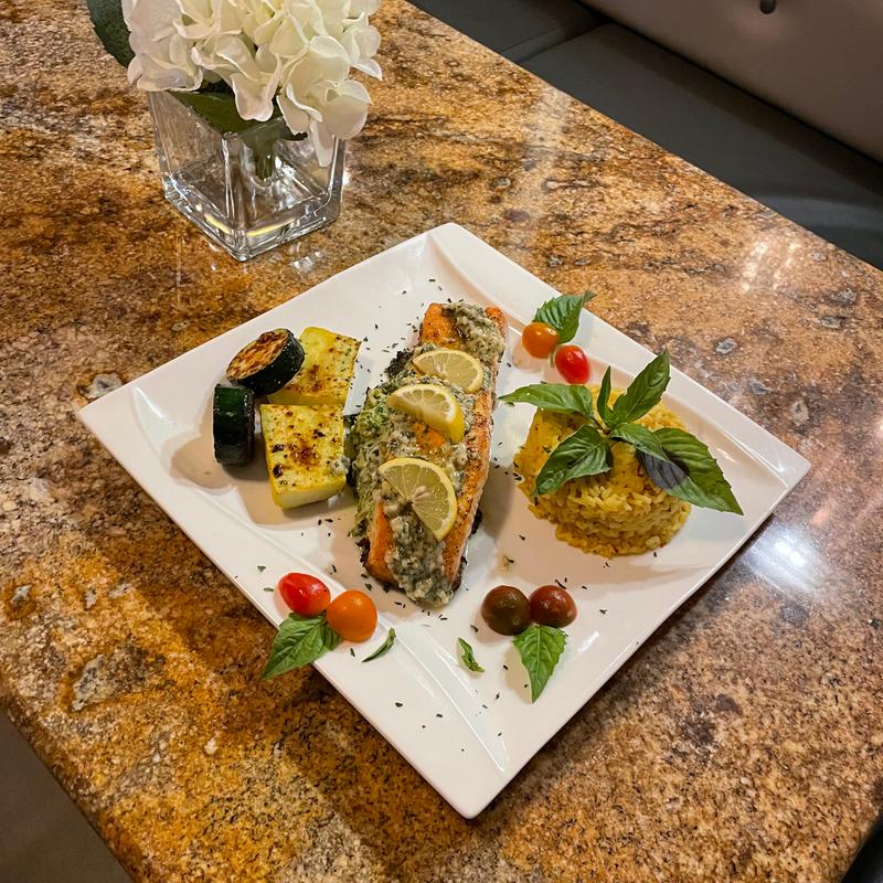 Stuffed Salmon photo