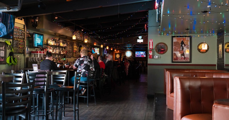 Interior, bar area